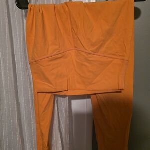 Vitality Women's Orange Leggings